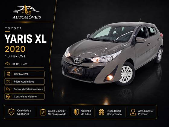 TOYOTA YARIS 1.3 16V FLEX XL MULTIDRIVE TOYOTA YARIS 1.3 16V FLEX XL MULTIDRIVE